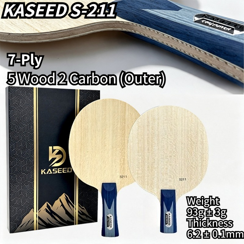 Table Tennis Is Played With A - KASEED S211 King Power, Pala de