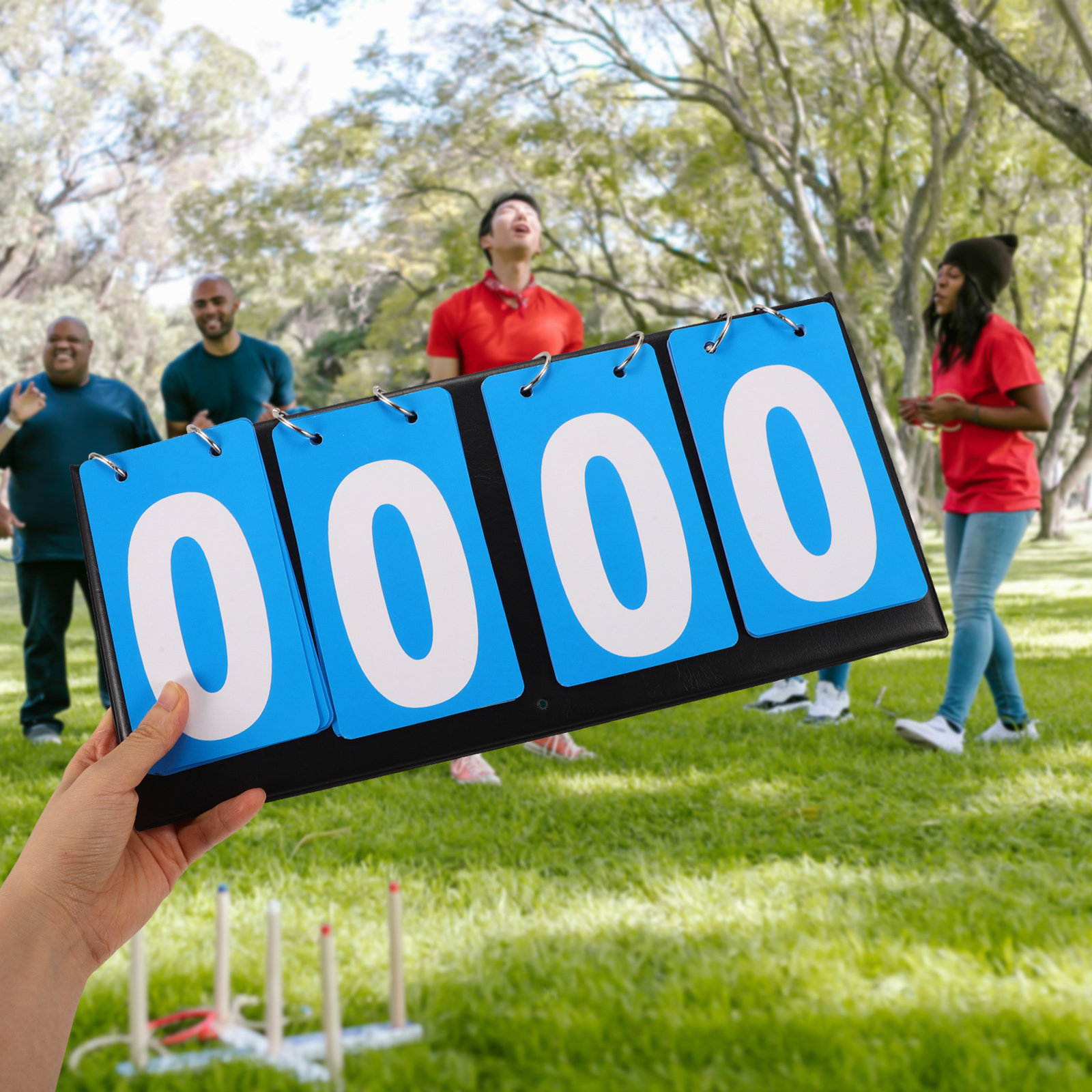 Cuatro Marcadores Portátiles d - Table Tennis Scoreboard reseña y precio
