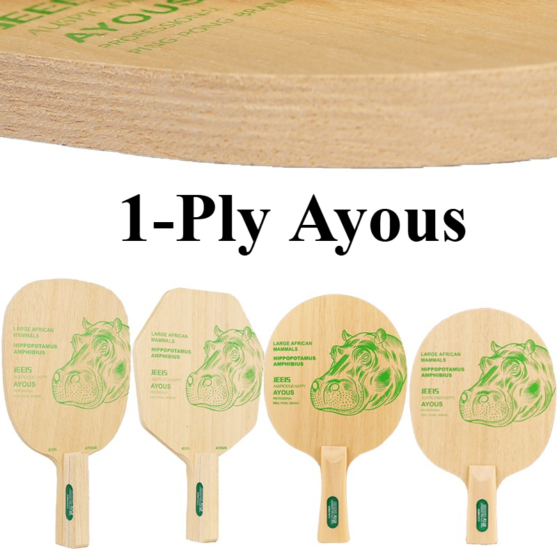 JEELS Green Hippo - Pala de Te - Table Tennis Paddles reseña y precio