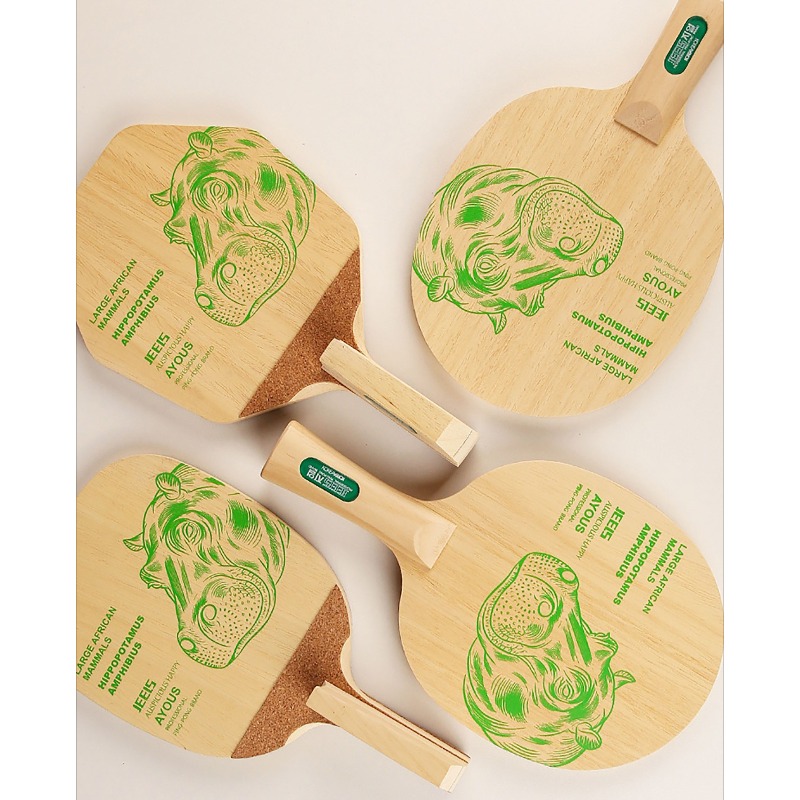 JEELS Green Hippo - Pala de Te - Table Tennis Paddles reseña y precio