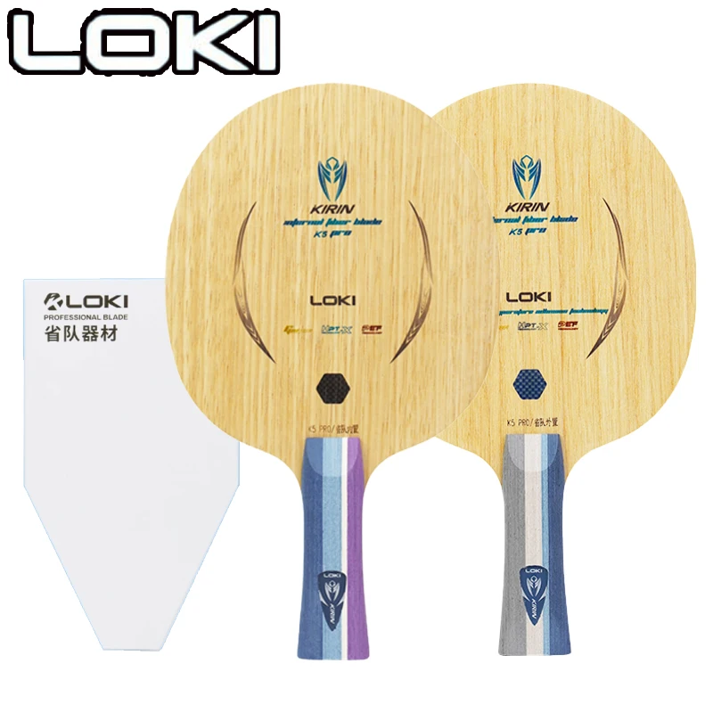 LOKI Kirin K5 PRO hoja de teni - Table Tennis Paddles reseña y precio