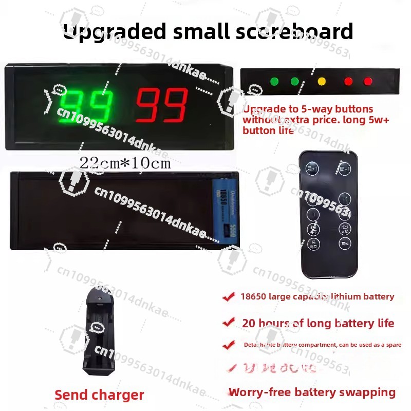 Marcador Electrónico para Balo - Table Tennis Scoreboard reseña y precio