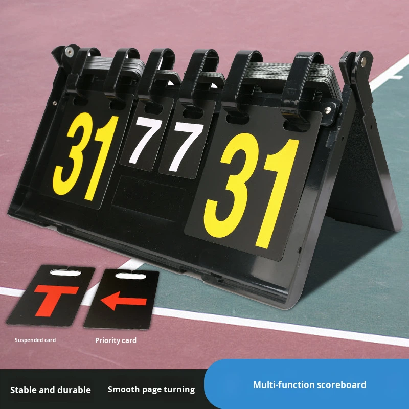 Marcador de doble cara con tar - Table Tennis Scoreboard reseña y precio