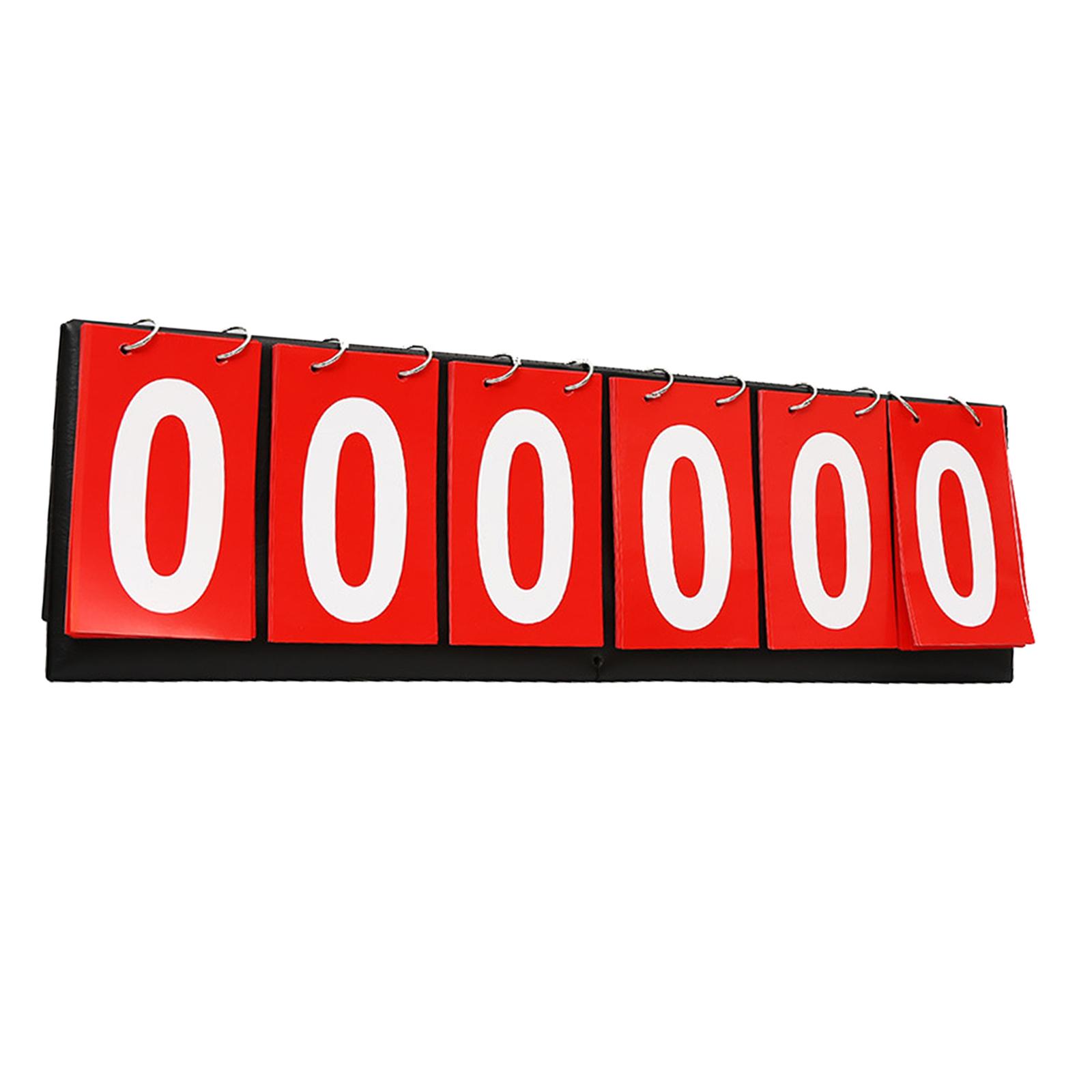 Marcador de 6 tableros, marcad - Table Tennis Scoreboard reseña y precio