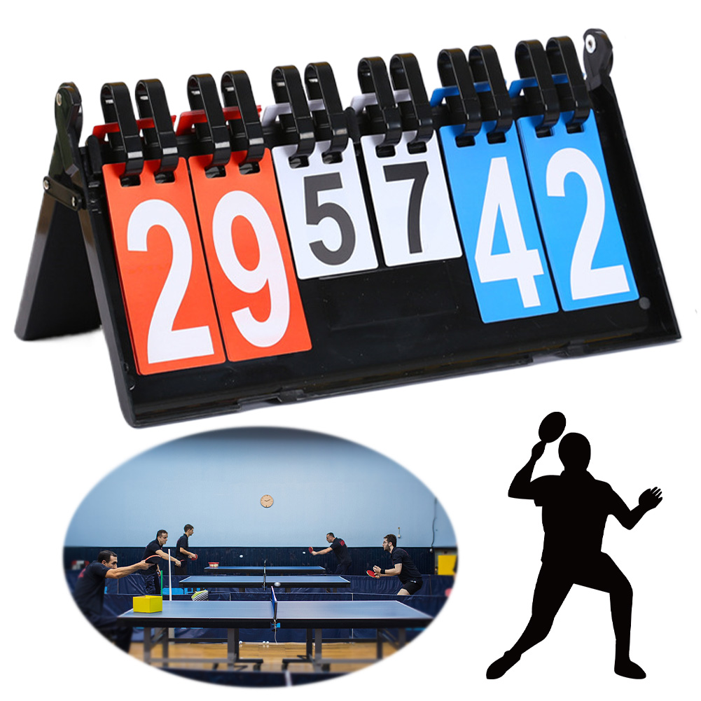 Marcador Deportivo de Mesa, Ma - Table Tennis Scoreboard reseña y precio
