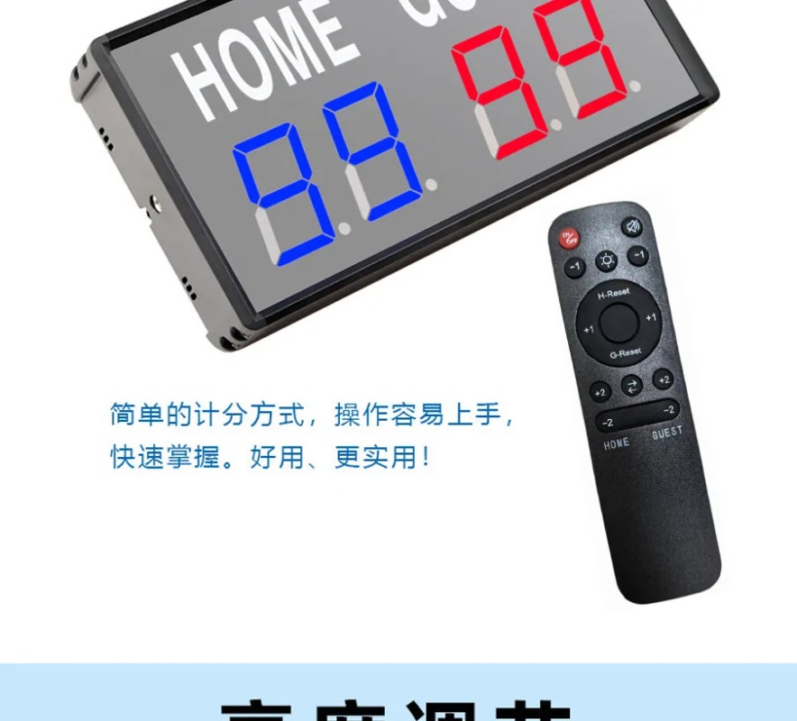 Marcador electrónico LED de 4  - Table Tennis Scoreboard reseña y precio