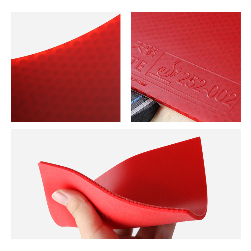 Cubierta de goma para raqueta  - Table Tennis Practice reseña y precio